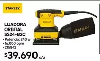 Stanley - Lijadora Orbital Ss24-b2c