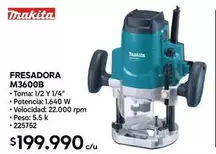Makita - Fresadora M3600b