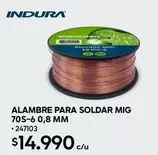 Indura - Alambre Para Soldar