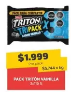 Tritón - Pack Triton Vainilla