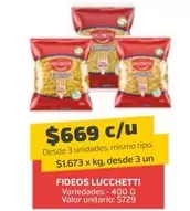 Lucchetti - Fideos