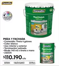 Ceresita - Pieza Y Fachada