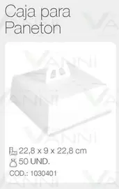 Caja Para Paneton