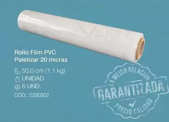 Rollo Film Pvc Paletizar