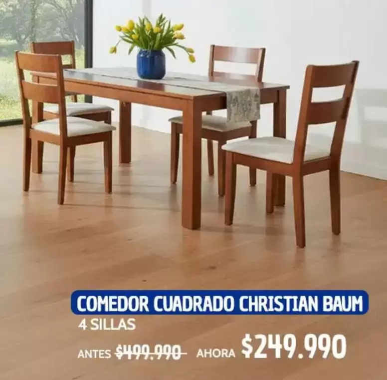 Comedor Cuadrado Christian Brum