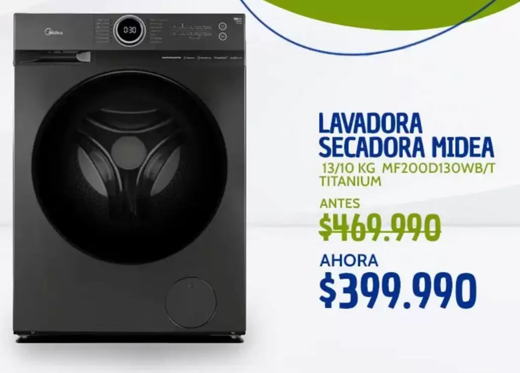 Midea - Lavadora Secadora