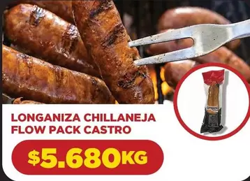 Longaniza Chillaneja Flow Pack Castro