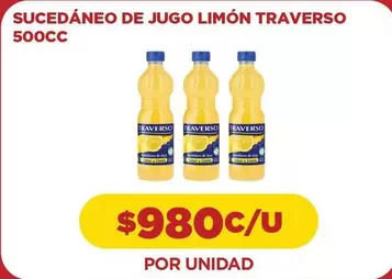 Traverso - Sucedáneo De Jugo Limón