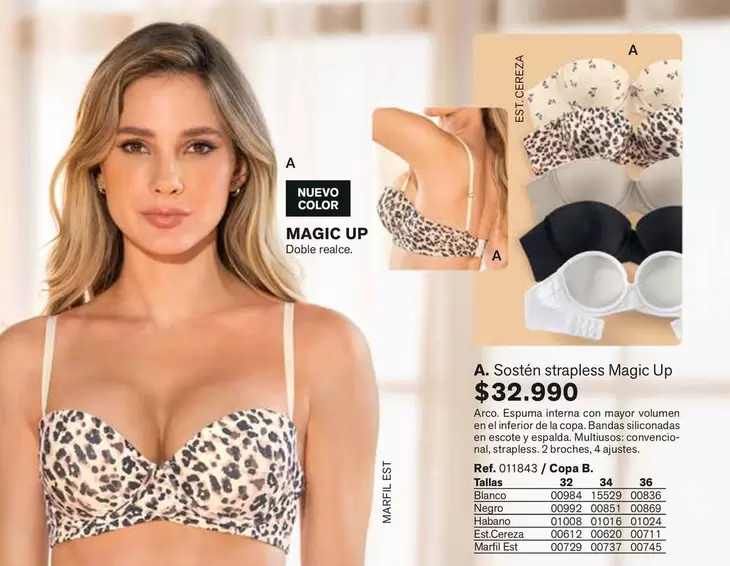 Up - Sofán Strapless Magic