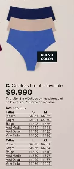 Colales Tiro Alto Invisible