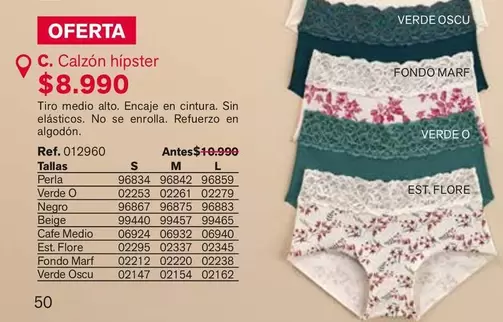 Perla - Calzon Hipster