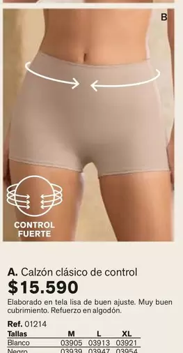 Control - Calzon Clasico De