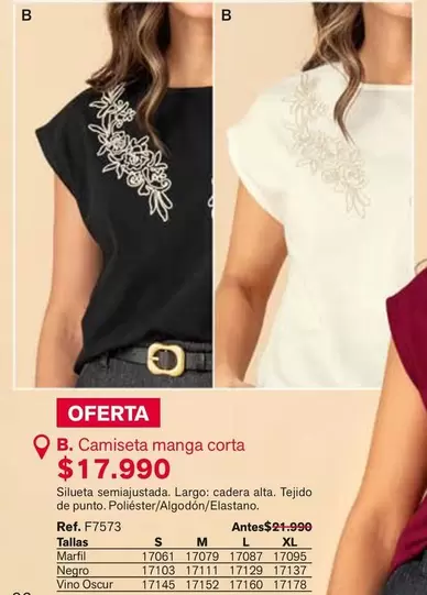 Camiseta Manga Corta