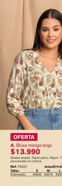 Blusa Rangara Larga