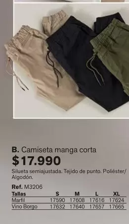 Camiseta Manga Corta
