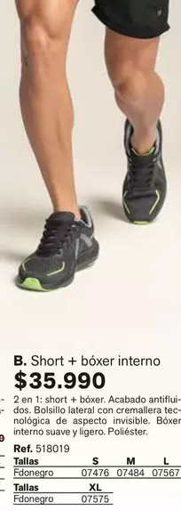 Suave - Short + Boxer Interno