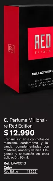 Millionaire - Perfume Millionati- Re Rear Edition