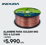 Indura - Alambre Para Soldar