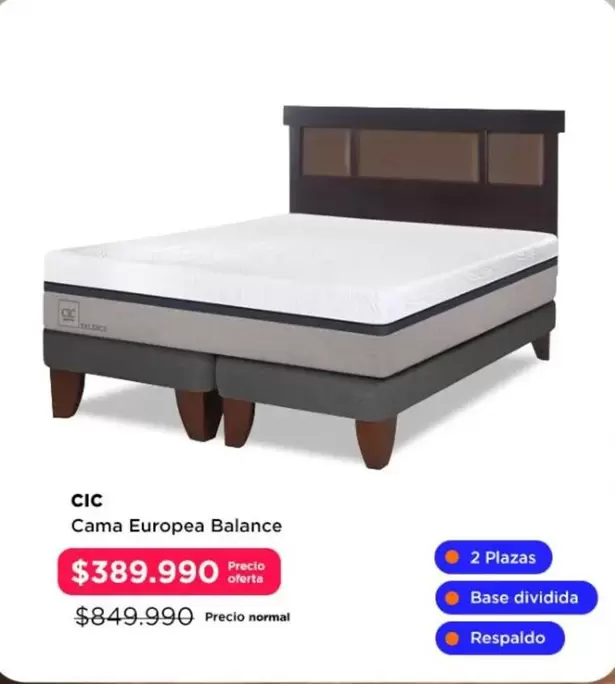 Cic - Cama Europea Balance