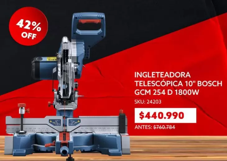 120 - Ingletadora 10' Bosch