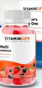 Vitamin Life -  Multi Gummies 60 Chewable Tablets