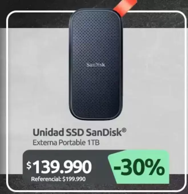 SanDisk - Unidad SSD