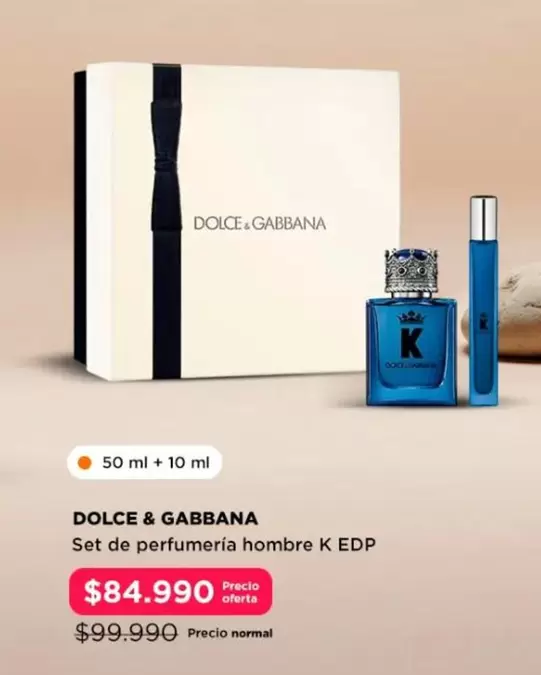 Dolce & Gabbana - Set De Perfumeria Hombre K Edp