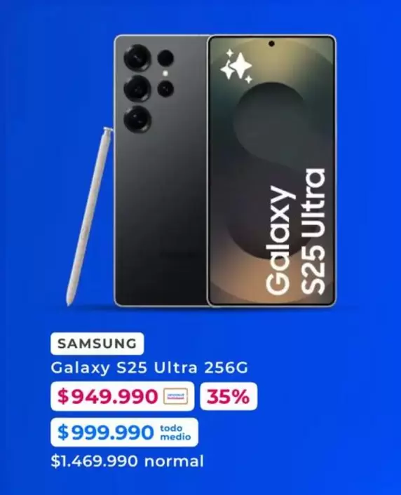 Samsung - Galaxy S25 Ultra 256g