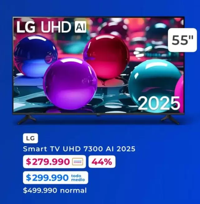 LG - Smart Tv Uhd 7300 Ai 2025