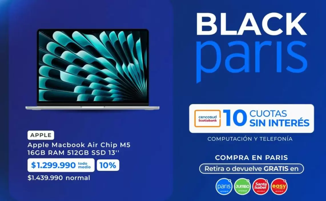 Apple -  Macbook Air Chip M5 16gb 512gb