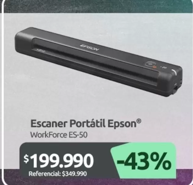 Epson - Escane Portátil