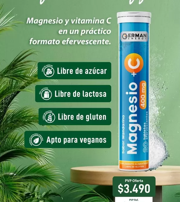 Energy - Magnesio Y Vitamina C