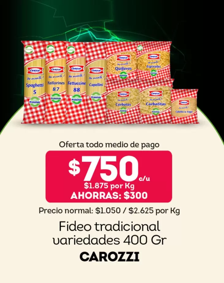 Carozzi - Fideo Tradicional