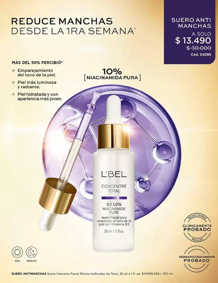 Reduce Manchas Desde La 1ra Semana