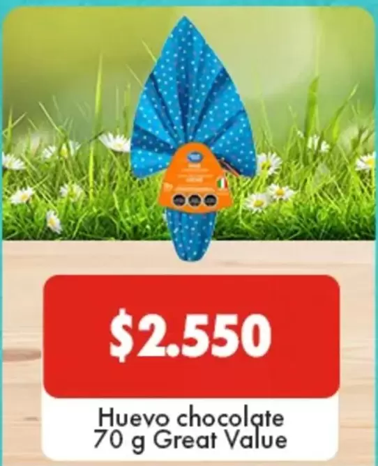 Great Value - Huevo Chocolate