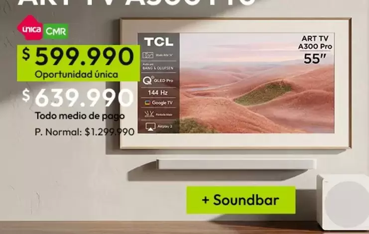 TCL - Art TV A300 Pro 55"