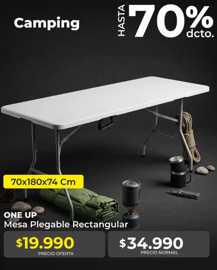 Up - Mesa Plegable Rectangular