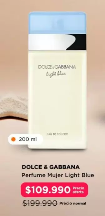 Dolce & Gabbana - Perfume Mujer Light Blue