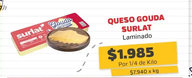 Surlat - Queso Gouda