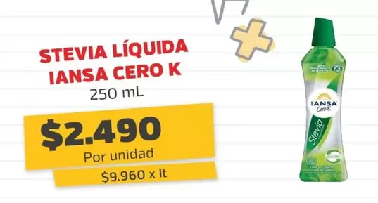 Iansa - Stevia Líquida