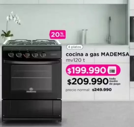 Mademsa - Cocina A Gas