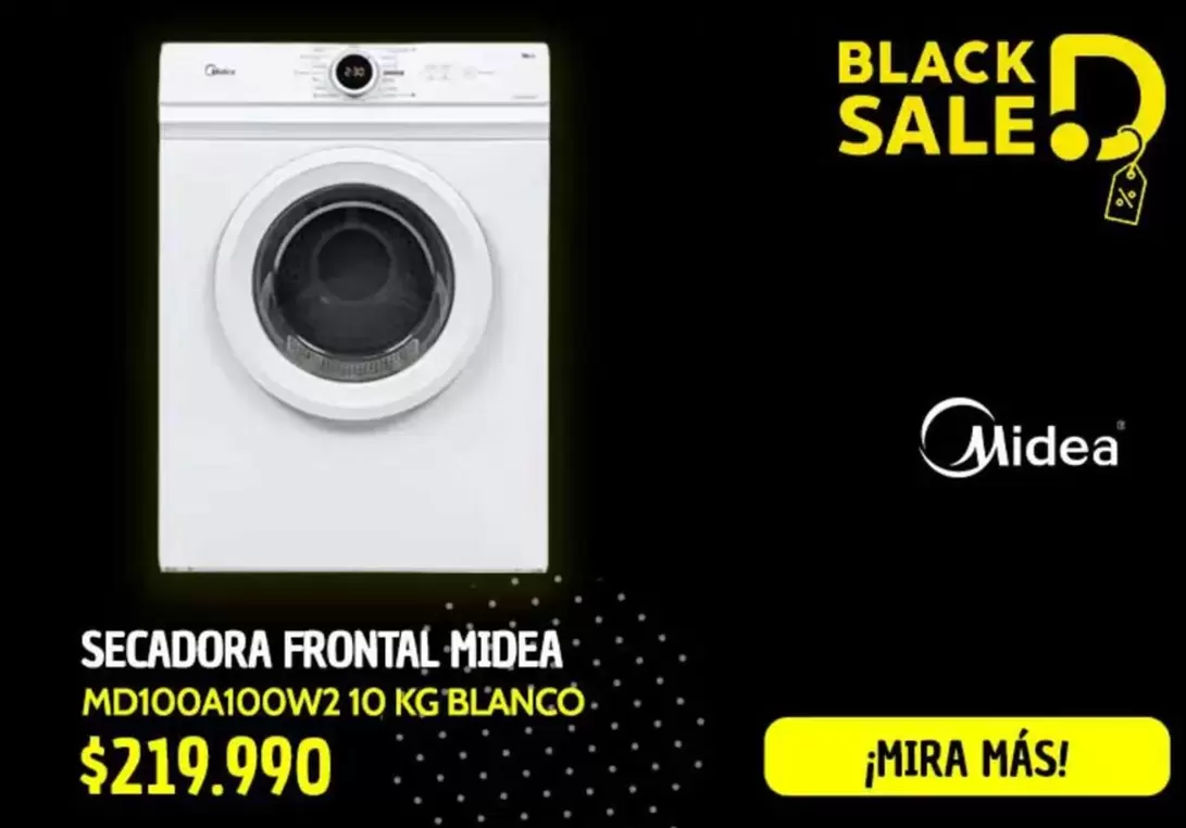 Midea - Secadora Frontal