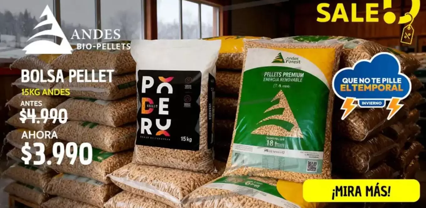 Andes - Bolsa Pellet