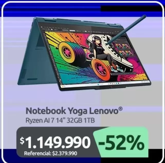 Lenovo - Notebook Yoga