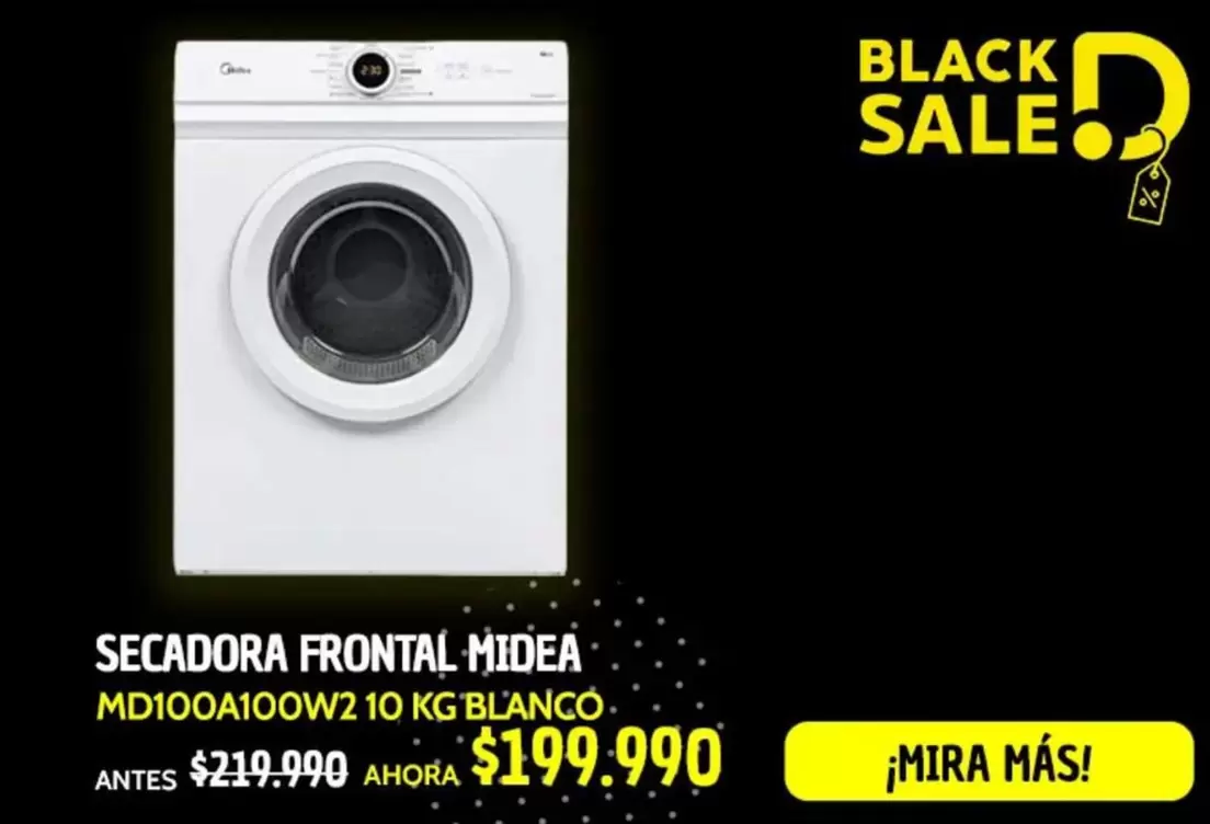 Midea - Secadora Frontal