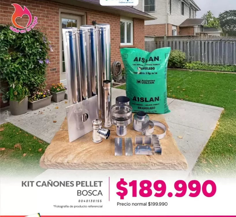 Bosca - Kit Canones Pellet