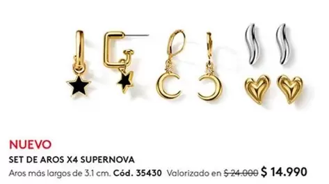 Nuevo Set De Aros X4 Supernova