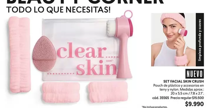 Clear - Set Facial Skin Crush