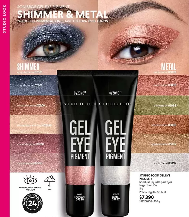 Metal - Studio Liquor Gel Eye Figurine