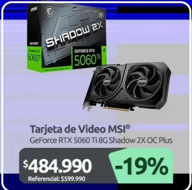 Tarjeta De Video Msi